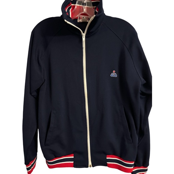 1980's Jog Joy Women’s  Totally 80s Track Jacket Size Medium - Picture 1 of 7